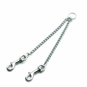 ACOPLE PARA DOS PERROS 45cm. METAL