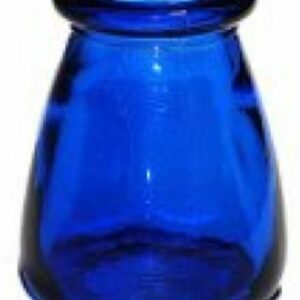 BEBEDERO OLLETA CRISTAL COLOR AZUL