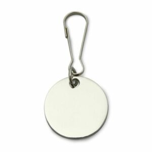 CHAPA FORMA REDONDA 2,5 cms.