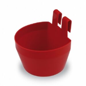 COMEDERO PLASTICO CON GANCHOS