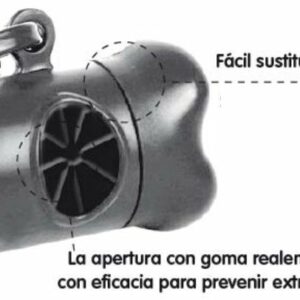 DISPENSADOR BOLSAS HIGIENICO 20UDS.BONE