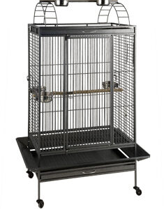 JAULA GRANDE LORO 892 GRIS