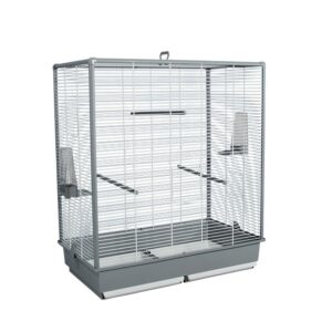 JAULA PAJARO 616 Blanca (70x40x79,5 cm)