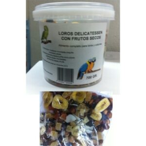LOROS DELICATESSE FRUTAS 700 GR.PRODAC