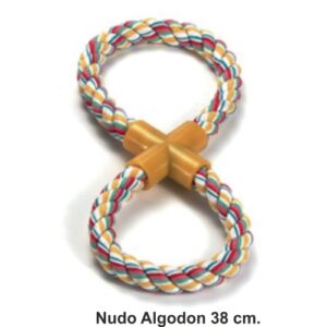 MORDEDOR NUDO ALGODON EN 8 38 cm.