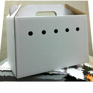TRANSPORTIN CARTON GRANDE 25,5x14x18,2cm.